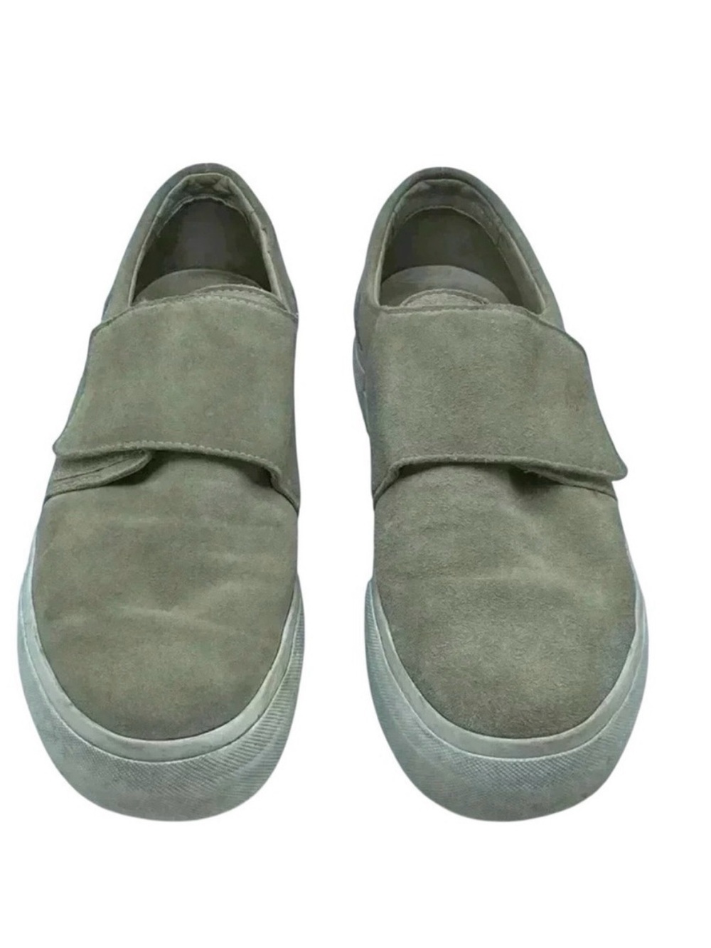 Vince cage sport capsule wardrobe suede grip strap minimalist platform sneaker